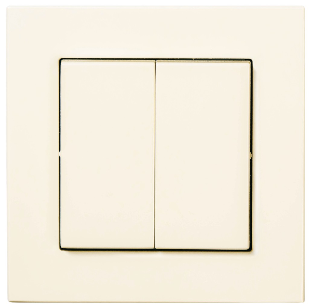 Беспроводной выключатель PB-412 бежевый